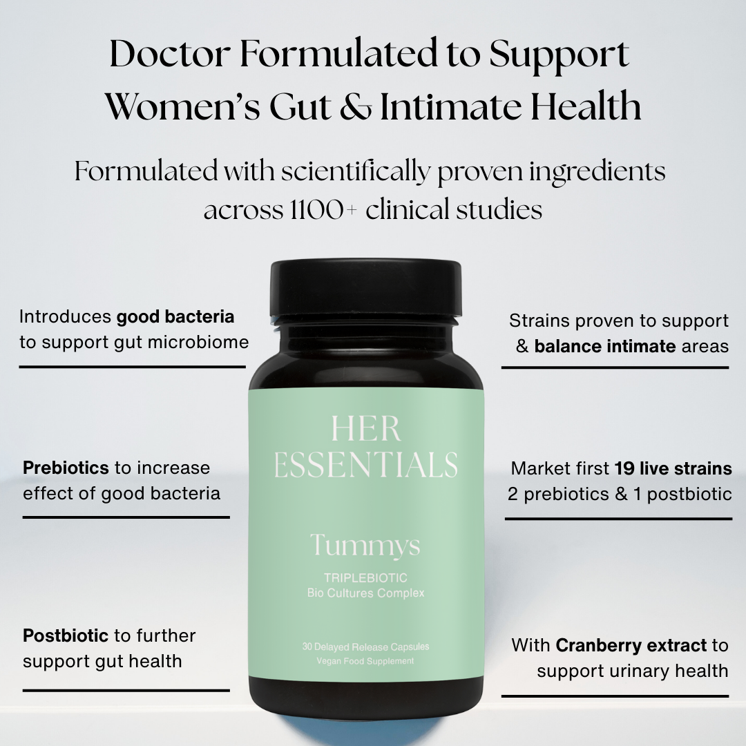 Tummys: Women's Triplebiotic For Gut & Intimate Flora