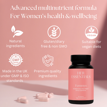 Femmys: Women's Multinutrient For All Round Wellness