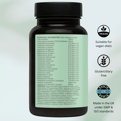 Tummys: Women's Triplebiotic For Gut & Intimate Flora